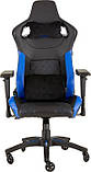 Комп'ютерне крісло для геймера Corsair T1 Race black/blue (CF-9010014-WW), фото 3