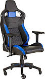 Комп'ютерне крісло для геймера Corsair T1 Race black/blue (CF-9010014-WW), фото 4