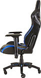 Комп'ютерне крісло для геймера Corsair T1 Race black/blue (CF-9010014-WW), фото 9