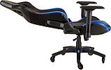 Комп'ютерне крісло для геймера Corsair T1 Race black/blue (CF-9010014-WW), фото 10