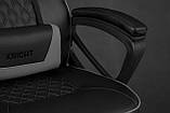 Комп'ютерне крісло для геймера Sense7 Knight black-gray, фото 10