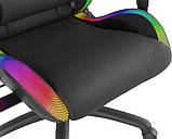 Комп'ютерне крісло для геймера Genesis Trit 500 RGB Black, фото 8