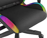 Комп'ютерне крісло для геймера Genesis Trit 600 RGB Black, фото 5