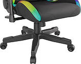 Комп'ютерне крісло для геймера Genesis Trit 600 RGB Black, фото 6