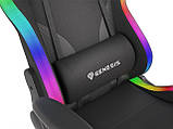 Комп'ютерне крісло для геймера Genesis Trit 600 RGB Black, фото 9