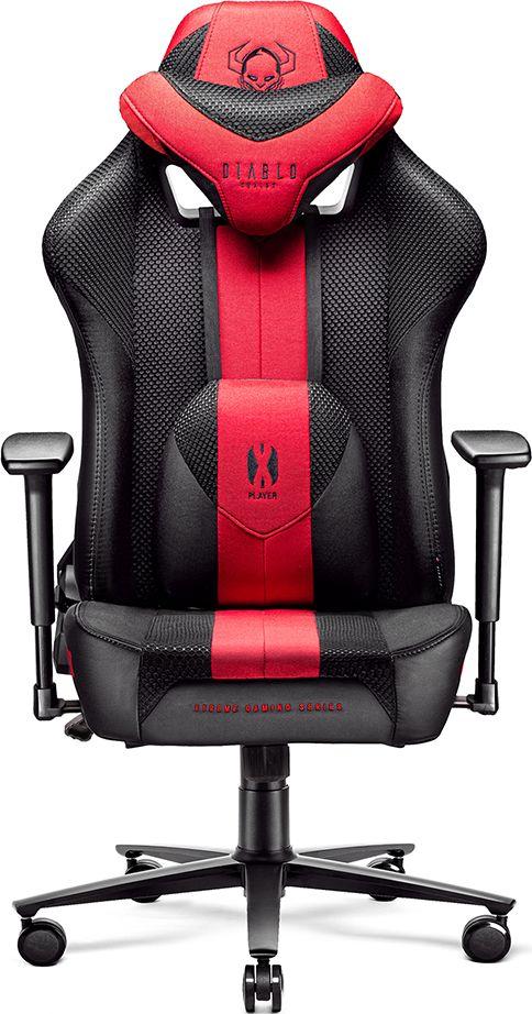 Комп'ютерне крісло для геймера Diablo Chairs X-Player 2.0 Crimson King Size/Antracite