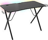 Геймерський ігровий стіл Genesis Holm 200 RGB, фото 2