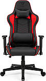 Комп'ютерне крісло для геймера Sense7 Spellcaster Black/Red, фото 3