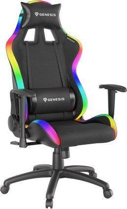Комп'ютерне крісло для геймера Genesis Trit 500 RGB Black