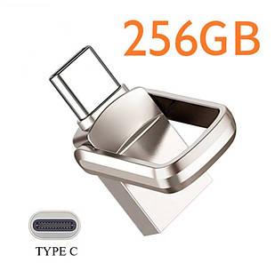 Флешка Type-C + USB для MacBook 256 ГБ (USB типу C і USB типу A)