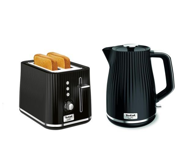 Купить Тостер Tefal Loft TT7618 black (TT761838), цена 2004 ₴ — Prom.ua  (ID#1240985962)