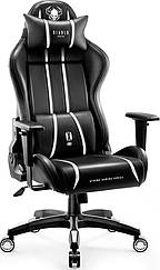 Комп'ютерне крісло для геймера Diablo Chairs X-One 2.0 King Size Black/White