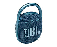 Портативные колонки JBL Clip 4 Blue (JBLCLIP4BLU)