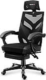 Комп'ютерне крісло для геймера Huzaro Combat 5.0 Mesh & Eco-Skin Black, фото 5