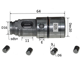 Ствол перфоратора Дніпро-М ПЕУ-2698ПС