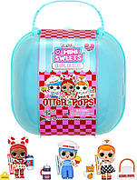 Игровой набор LOL Surprise Loves Mini Sweets Deluxe Otter Pops Чемодан с 3 куклами (585787)