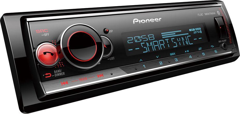 Бездисковая MP3-магнитола Pioneer MVH-S520BT - фото 2 - id-p1122039548