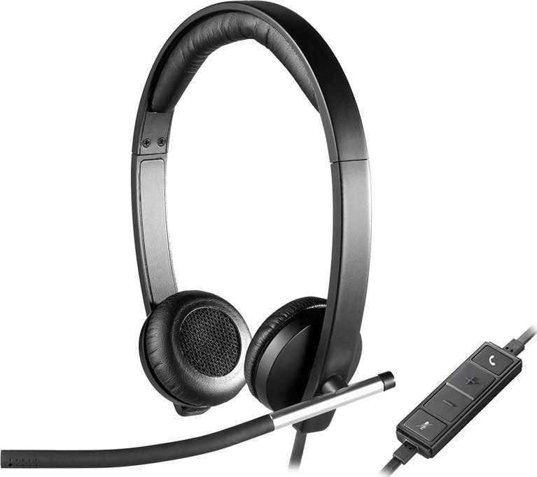 Спеціалізована гарнітура Logitech H650e Stereo (981-000519)