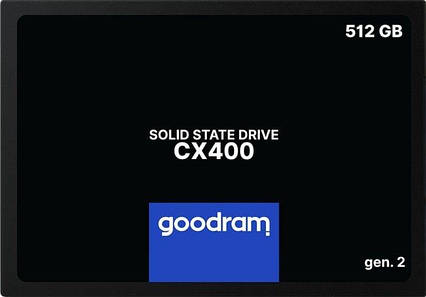 SSD накопичувач Goodram CX400 Gen.2 512 GB (SSDPR-CX400-512-G2)