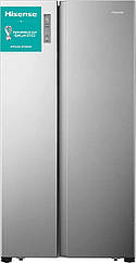 Холодильник з морозильною камерою Hisense RS677N4BIE