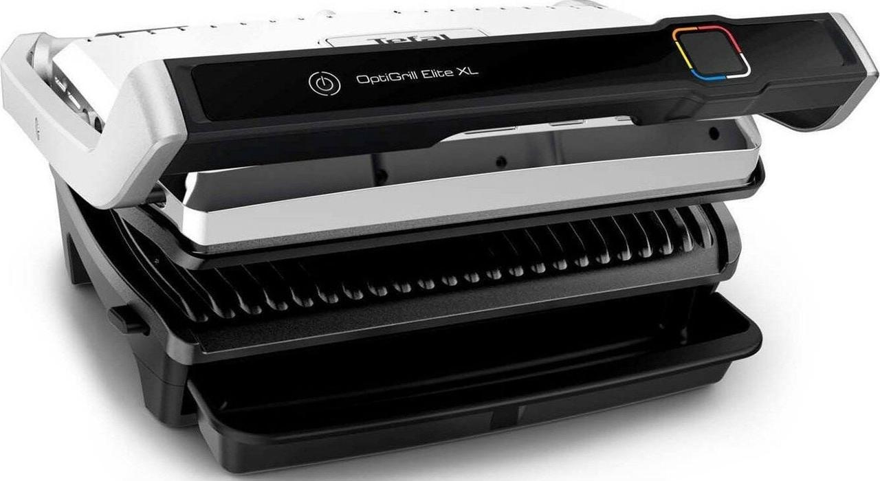 Електрогриль притискний Tefal OptiGrill Elite XL GC760D30, фото 1