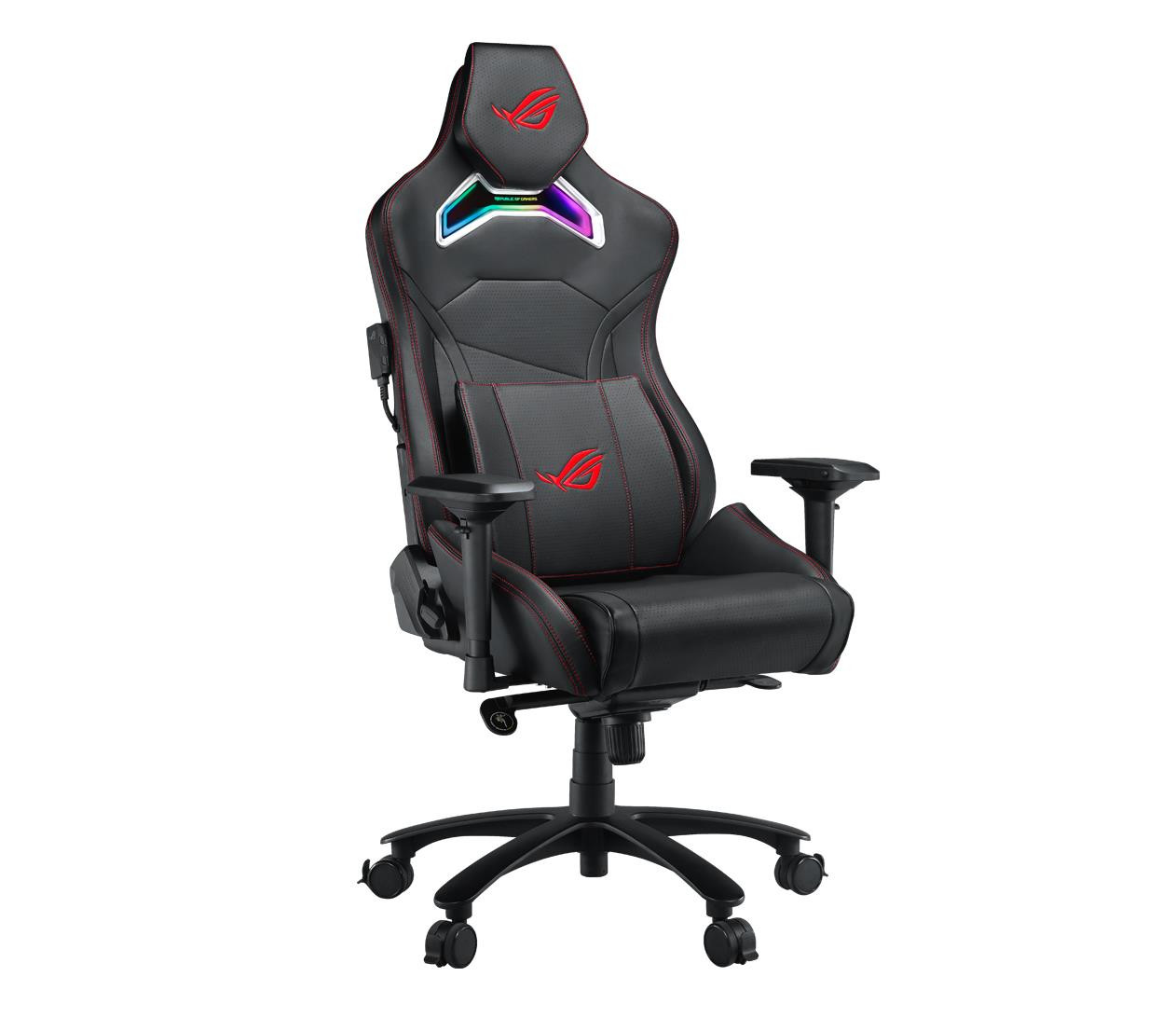 Фото - Компьютерное кресло Asus  для геймера  ROG Chariot black 90GC00E0-MSG010 