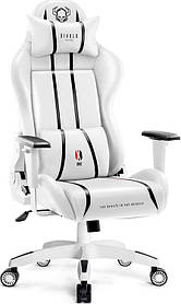 Комп'ютерне крісло для геймера Diablo Chairs X-One 2.0 Normal Size White