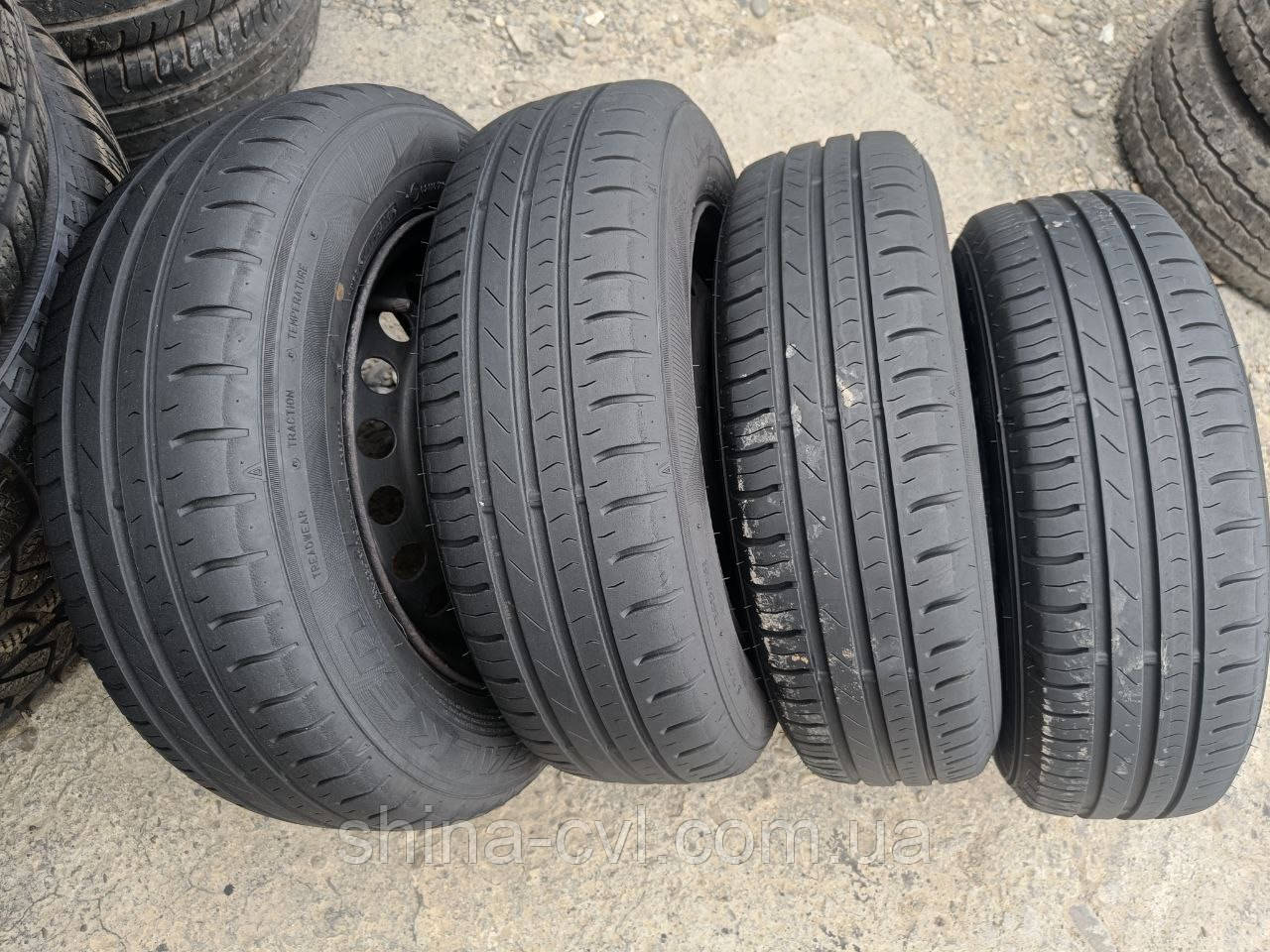 Літні шини 165 70 R13 79T FALKEN SINCERA SN832 з металевими дисками, фото 1