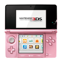 Консоль Nintendo 3DS Модифікована 32GB Pearl Pink + 10 Вбудованих Ігор Б/У Хороший