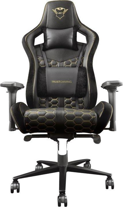 Комп'ютерне крісло для геймера Trust GXT 712 Resto Pro Black (23784)