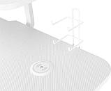 Геймерський ігровий стіл Genesis Holm 320 RGB White, фото 8