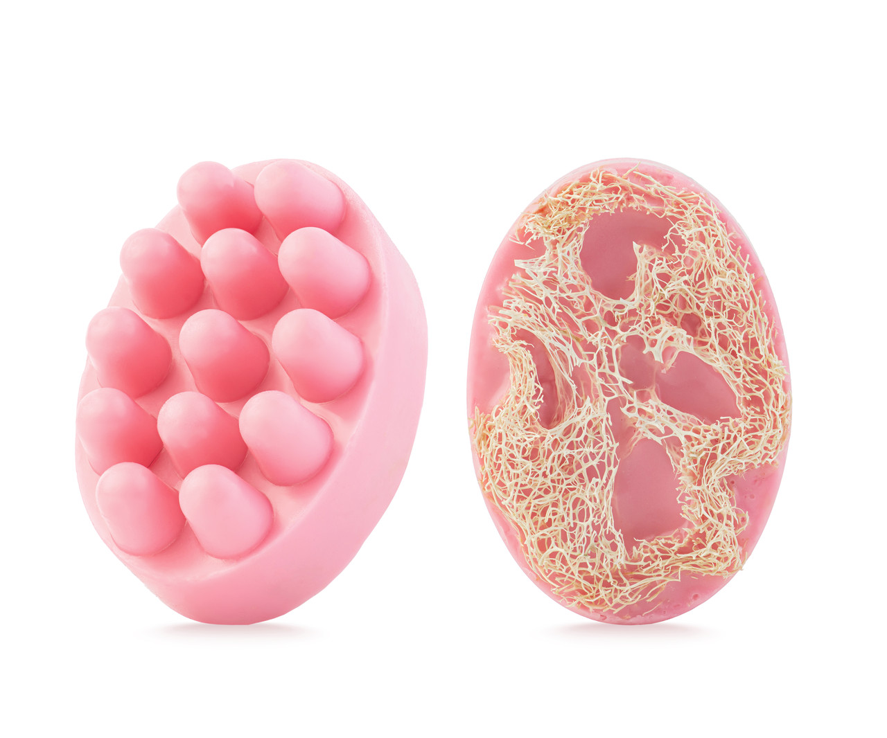 МАСАЖНЕ АНТИЦЕЛЮЛІТНЕ МИЛО З ЛЮФОЮ WILD BERRIES — ЛІСОВІ ЯГОДИ, фото 1