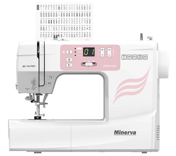 Швейна машинка електромеханічна Minerva MC110pro