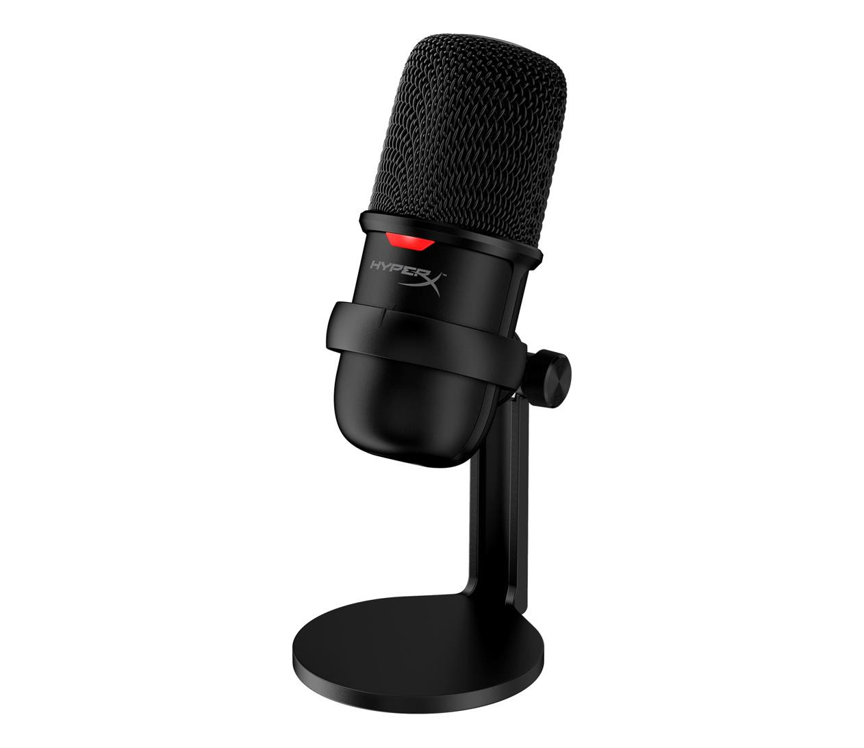 Мікрофон для ПК / для стрімінгу, подкастів HyperX SoloCast Black (HMIS1X-XX-BK/G)