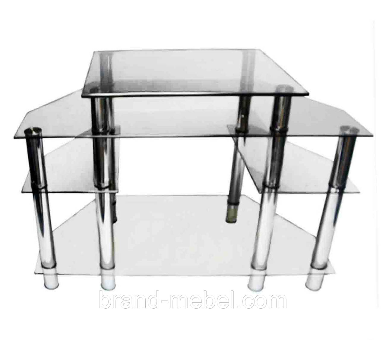 Тумба під телевізор ТВ-25 прозора, фото 1