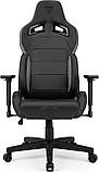 Комп'ютерне крісло для геймера Sense7 Sentinel Black/Grey, фото 4