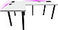 Геймерский игровой стол Daming Model 3 202x136x36 White, фото 2