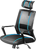 Комп'ютерне крісло для персоналу Huzaro Manager 2.1 Mesh Black, фото 8
