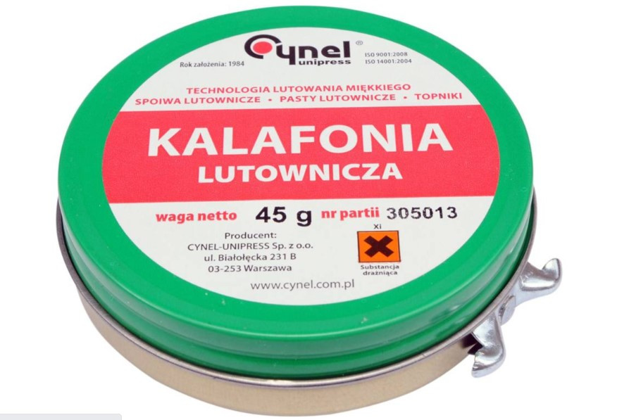 Каніфоль соснова для паяння, 45 гр., Cynel Toya 76836