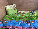 Дитяча ковдра з подушкою оптом від 5 шт. в асортимі, фото 2