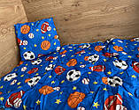 Дитяча ковдра з подушкою оптом від 5 шт. в асортимі, фото 4