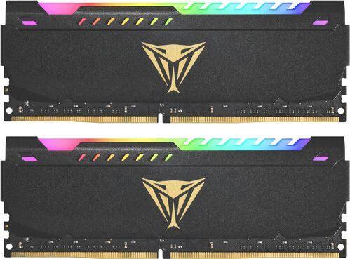 Пам'ять для настільних комп'ютерів Patriot Viper Steel RGB DDR4 32 GB 3600MHz CL20 (PVSR432G360C0K), фото 1