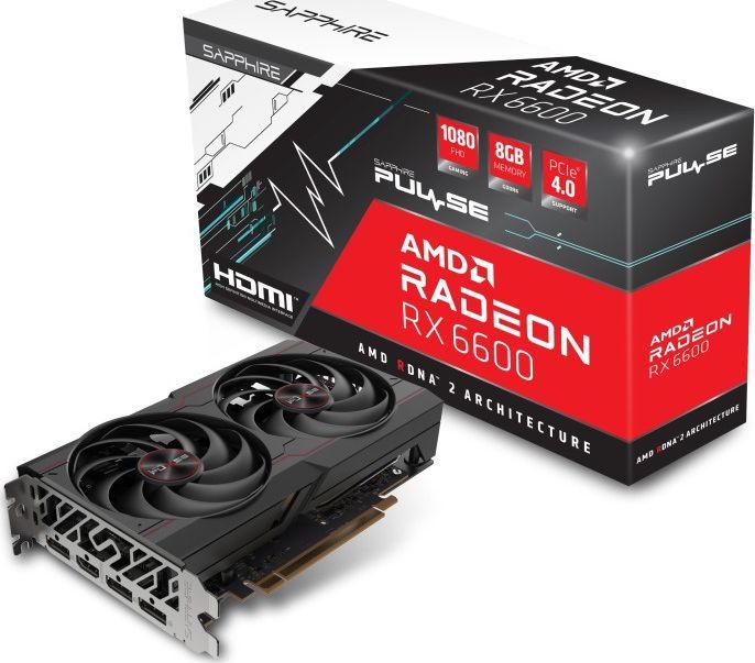 Відеокарта Sapphire Radeon RX 6600 PULSE (11310-01-20G), фото 1