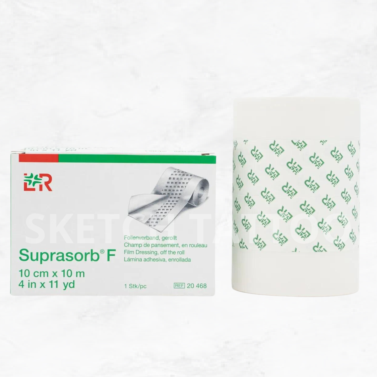 10 м x 10 см Плівка для загоєння  Suprasorb F (рулон), фото 1
