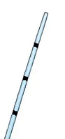 Уретральний катетер, СН5, 70см, прямий відкритий кінчик