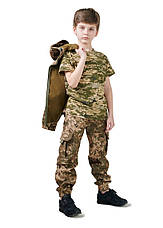 Футболка дитяча ARMY KIDS камуфляж Піксель, фото 3