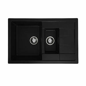Гранітна мийка TOSKANA 7850W black
