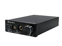 Звуковая аудио карта конвертер USB оптический вход Dilvpoetry FX Audio 24 бит 192 кГц DAC-X7 Хіт продажу!