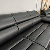 Шкіряний кутовий диван Бестселер, фото 5