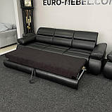 Шкіряний кутовий диван Бестселер, фото 3